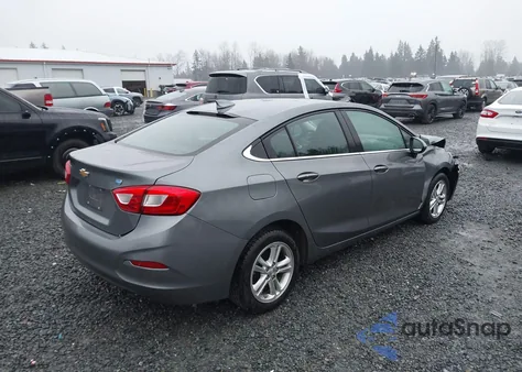 2018 Chevrolet Cruze Lt Auto из США, поврежденный, VIN 1G1BH5SEXJ7148343